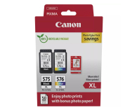 CANON Zestaw 2 tuszów PG-575XL + CL-576XL + papier foto 50 szt - 1227050 - zdjęcie 1